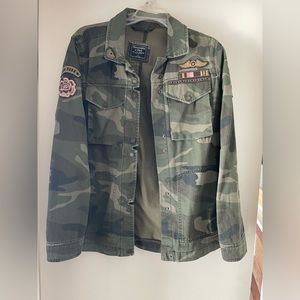 Abercrombie Fitch camo jacket